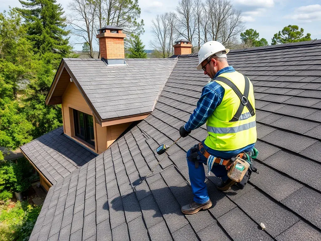 Asphalt Shingle roof installed by Mill Valley Roofing in Mill Valley